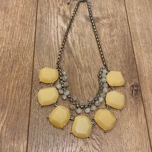 Yellow Statement Necklace